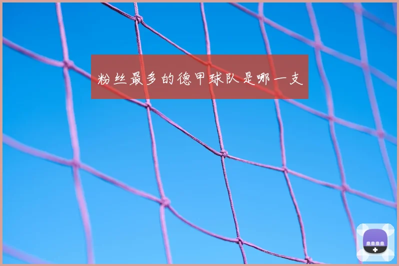 粉丝最多的德甲球队是哪一支