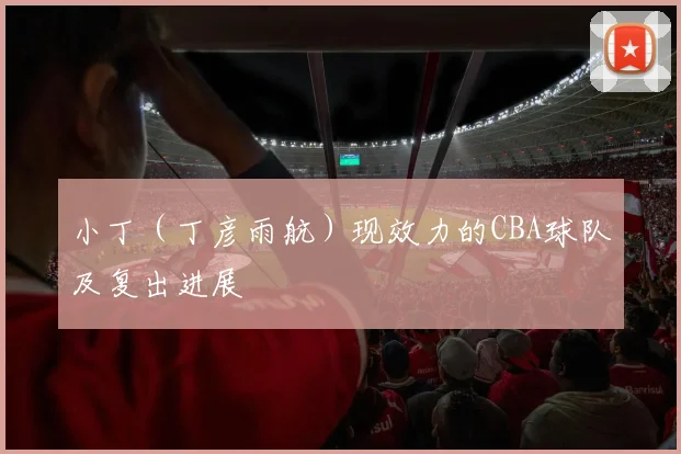 小丁（丁彦雨航）现效力的CBA球队及复出进展